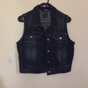 Levi Jeans Brand Denim Vest